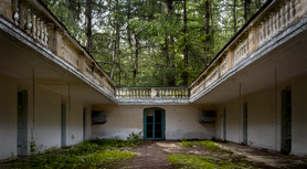 Sous-sol d’un ancien sanatorium