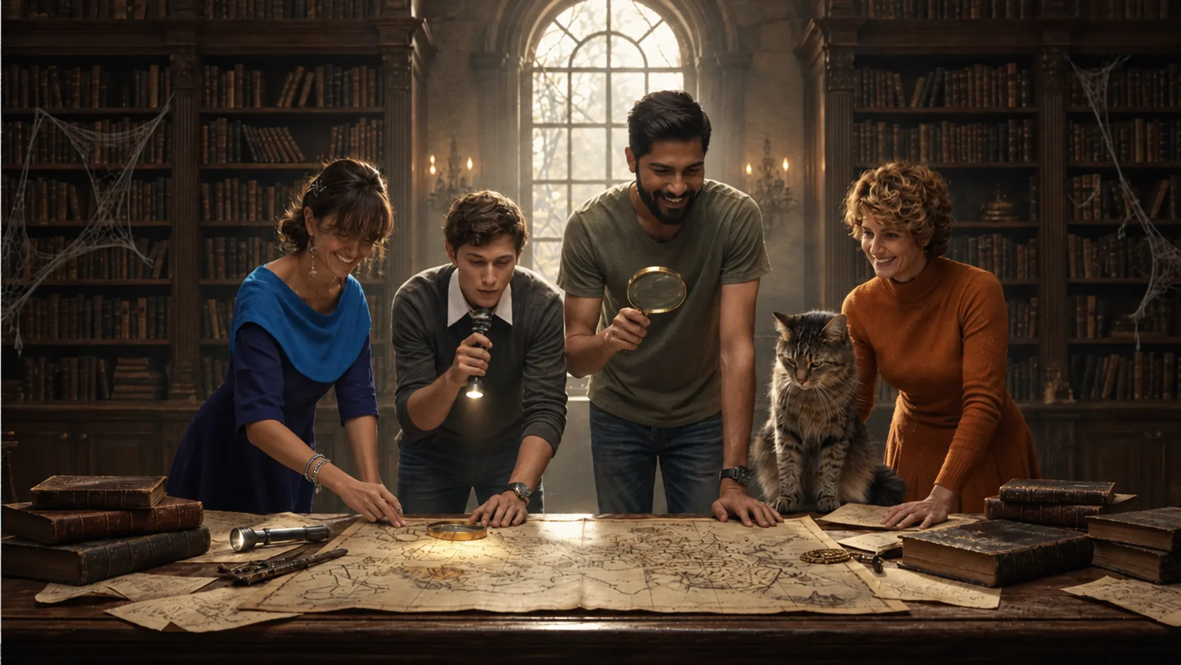Mystère cartographique à la bibliothèque
