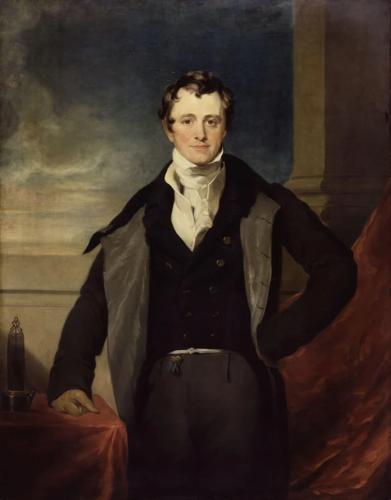 Humphry Davy, peint par Thomas Lawrence