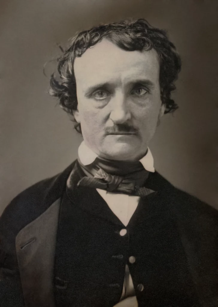 Edgar Allan Poe vers 1849 — daguerréotype restauré