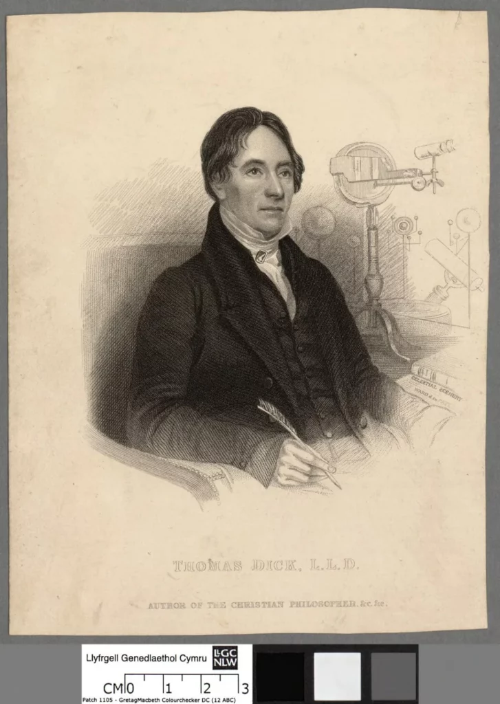 Portrait de Thomas Dick, le savant et pasteur visé par la satire
