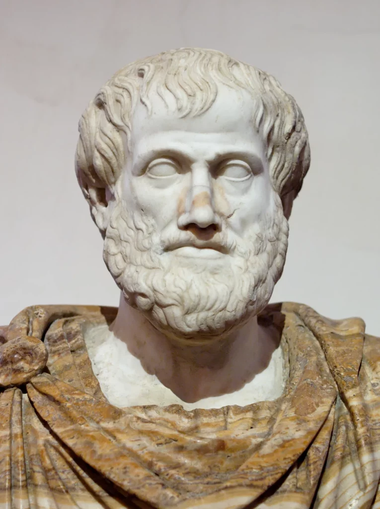 Buste d’Aristote conservé au palais Altemps