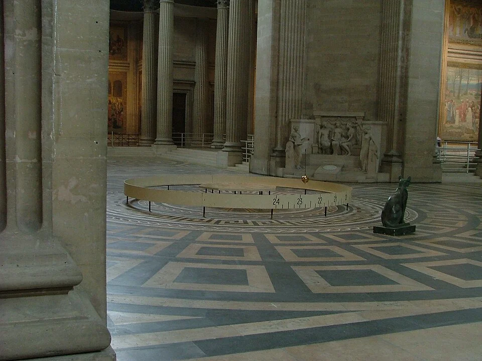 Le pendule de Foucault au Panthéon à Paris